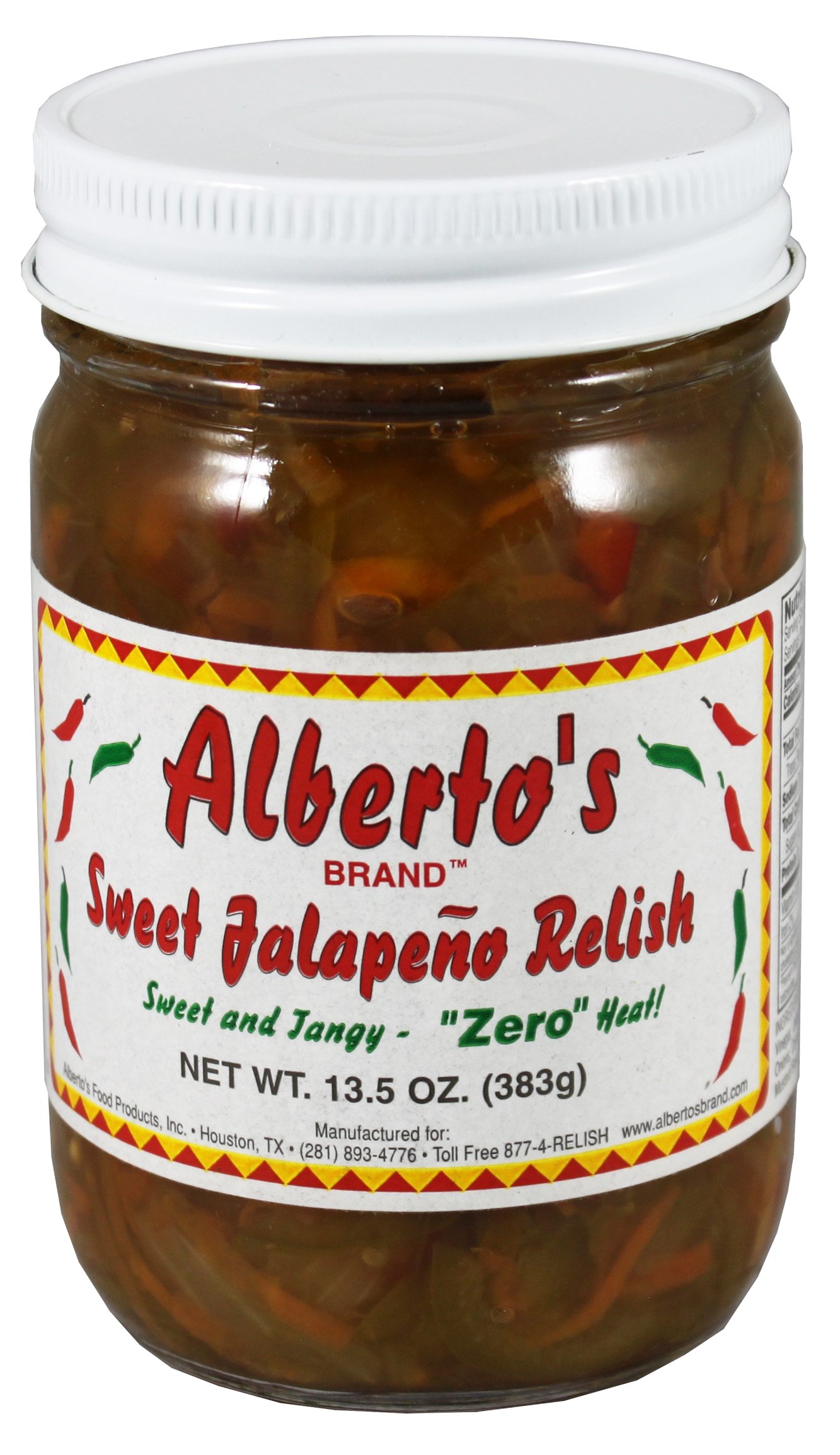 Albertos Sweet Jalapeno Relish Zero Hot Shop Relish Chutney At H E B