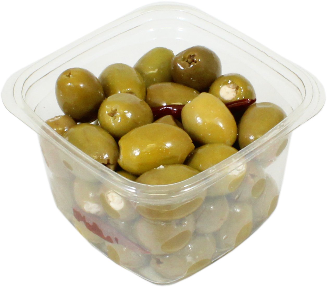 Divina Mt Athos Green Olives Stuffed With Feta Shop Olives At H E B