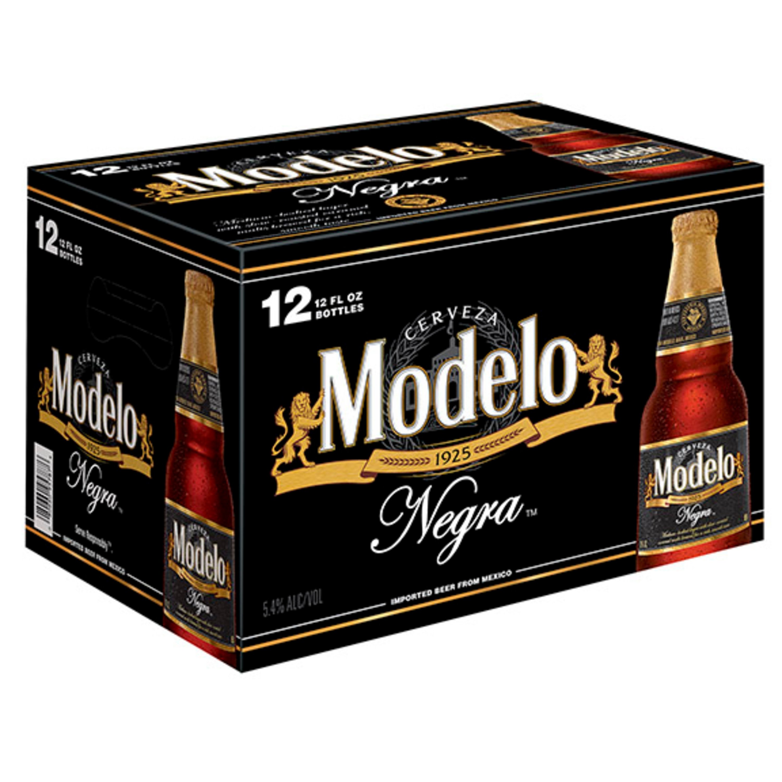 Modelo Negra Amber Lager Mexican Import Beer Oz Bottles Pk