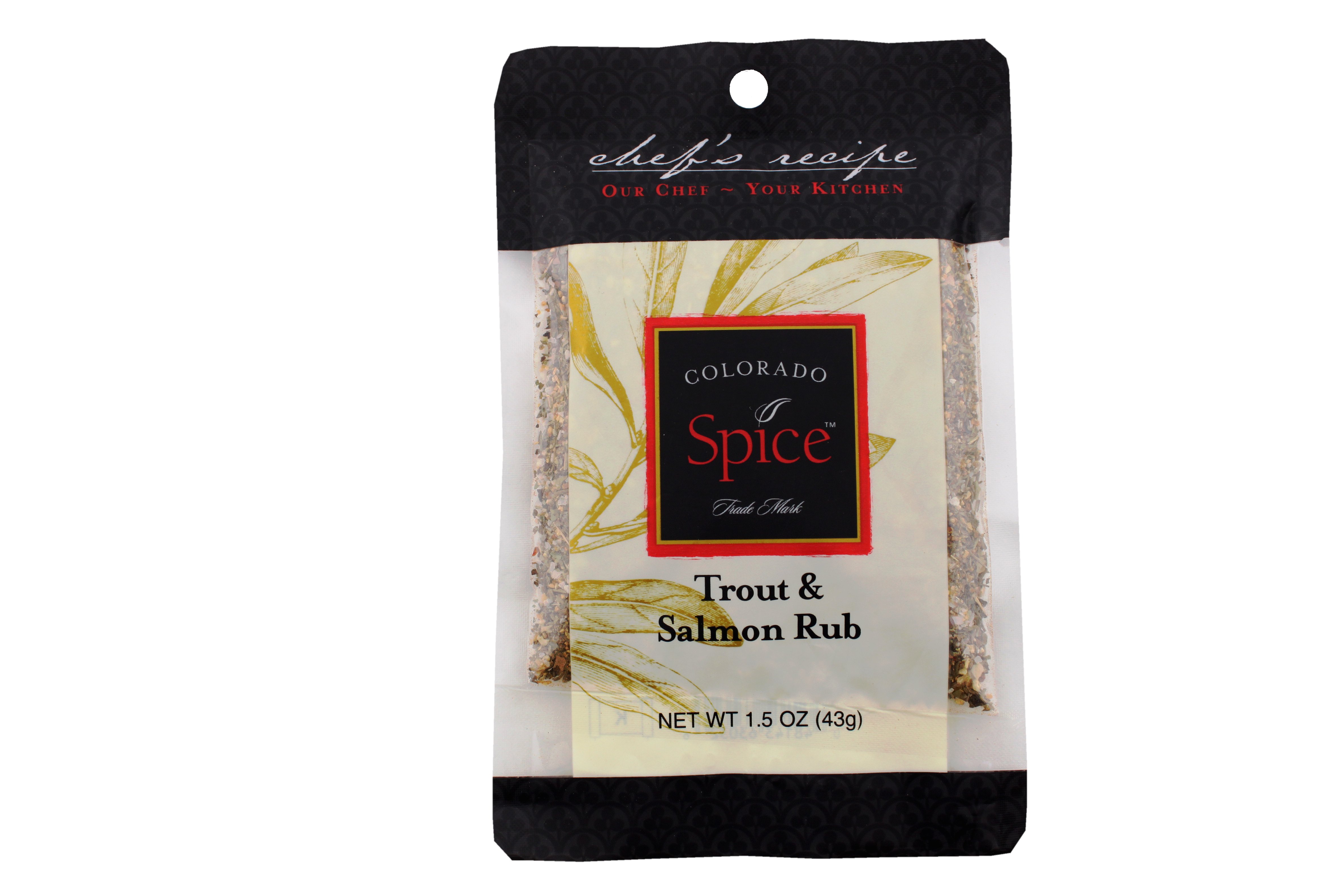 Colorado Spice Chef S Recipe Trout And Salmon Rub Shop Spice Mixes At