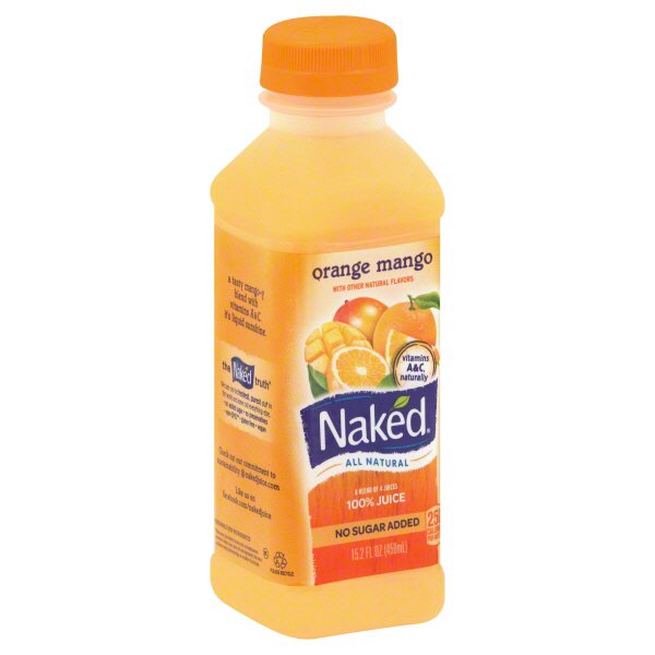 Naked Orange Mango 100 Juice Shop Juice At H E B