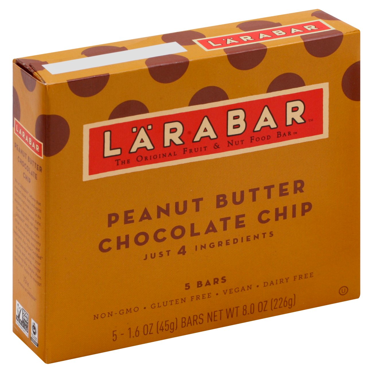 Larabar Peanut Butter Chocolate Chip Fruit And Nut Bars Shop Granola