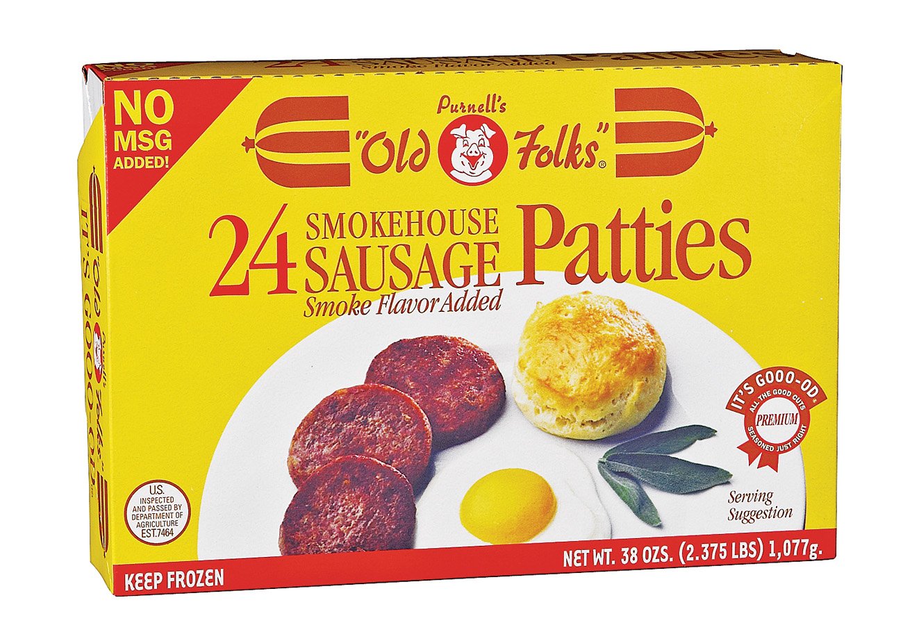 Purnell S Old Folks Smokehouse Sausage Patties Shop Sausage At H E B