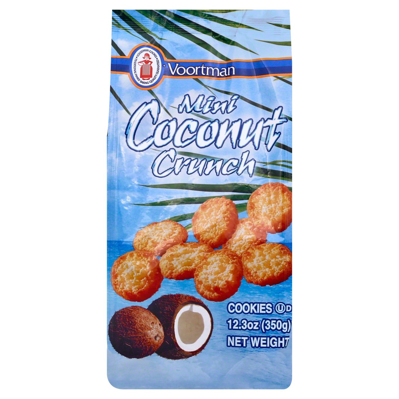 Voortman Mini Coconut Crunch Cookies Shop Cookies At H E B