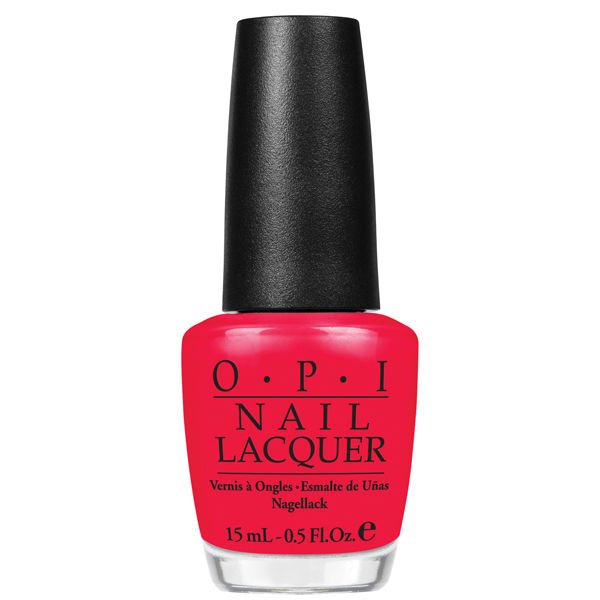 Opi Nail Lacquer Red Lights Ahead Shop Nail Polish At H E B