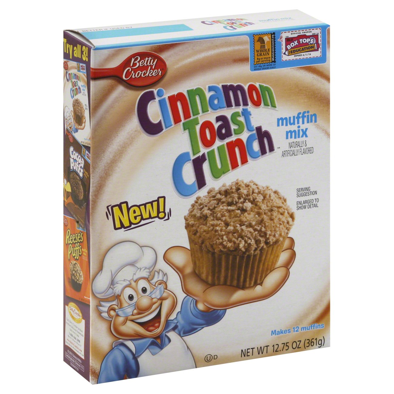 Betty Crocker Cinnamon Toast Crunch Muffin Mix Shop Baking Mixes At H E B