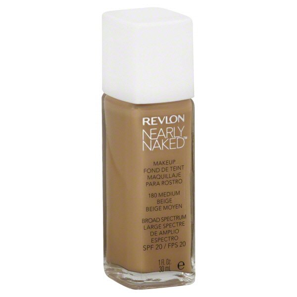 Revlon Nearly Naked Medium Beige Makeup Shop Foundation At H E B
