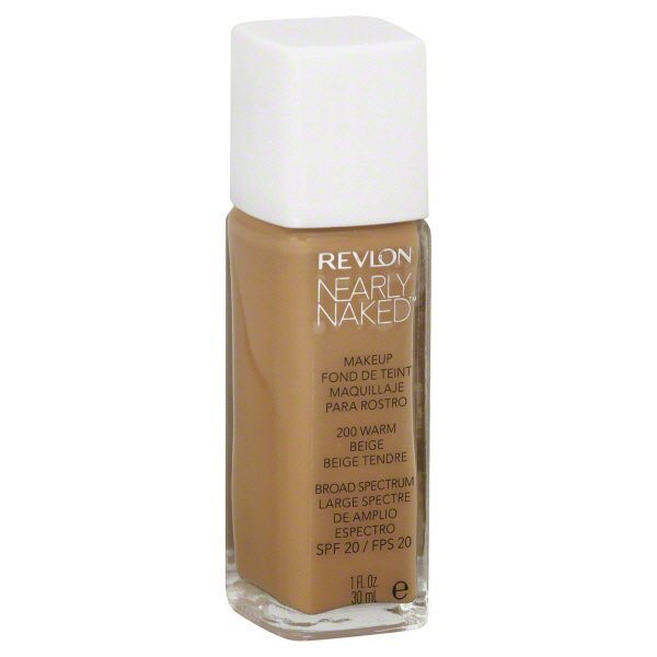Revlon Nearly Naked Warm Beige Makeup Shop Foundation At H E B