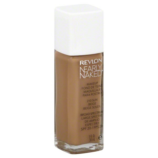 Revlon Nearly Naked Sun Beige Makeup Shop Foundation At H E B