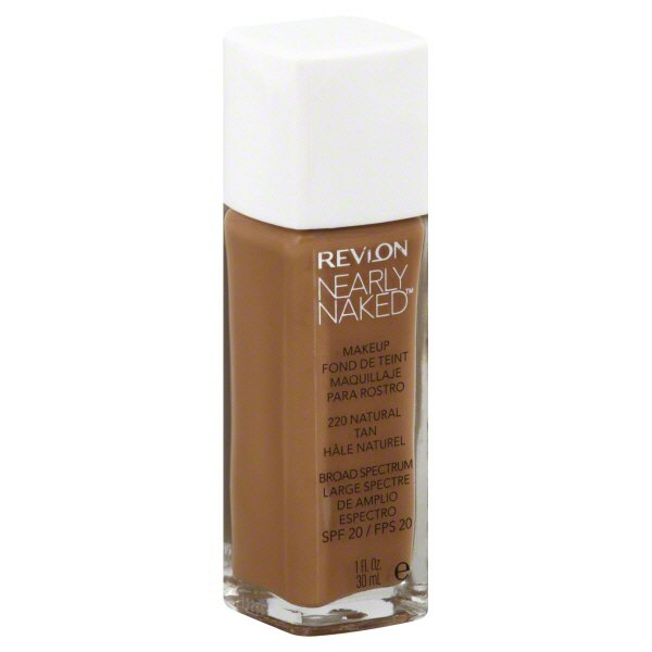 Revlon Nearly Naked Natural Tan Makeup Shop Foundation At H E B