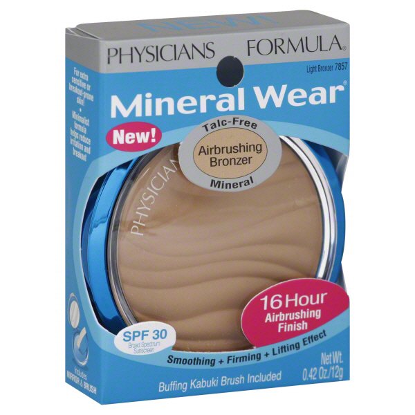 Physicians Formula Mineral Wear Light Bronzer Airbrushing Bronzer SPF