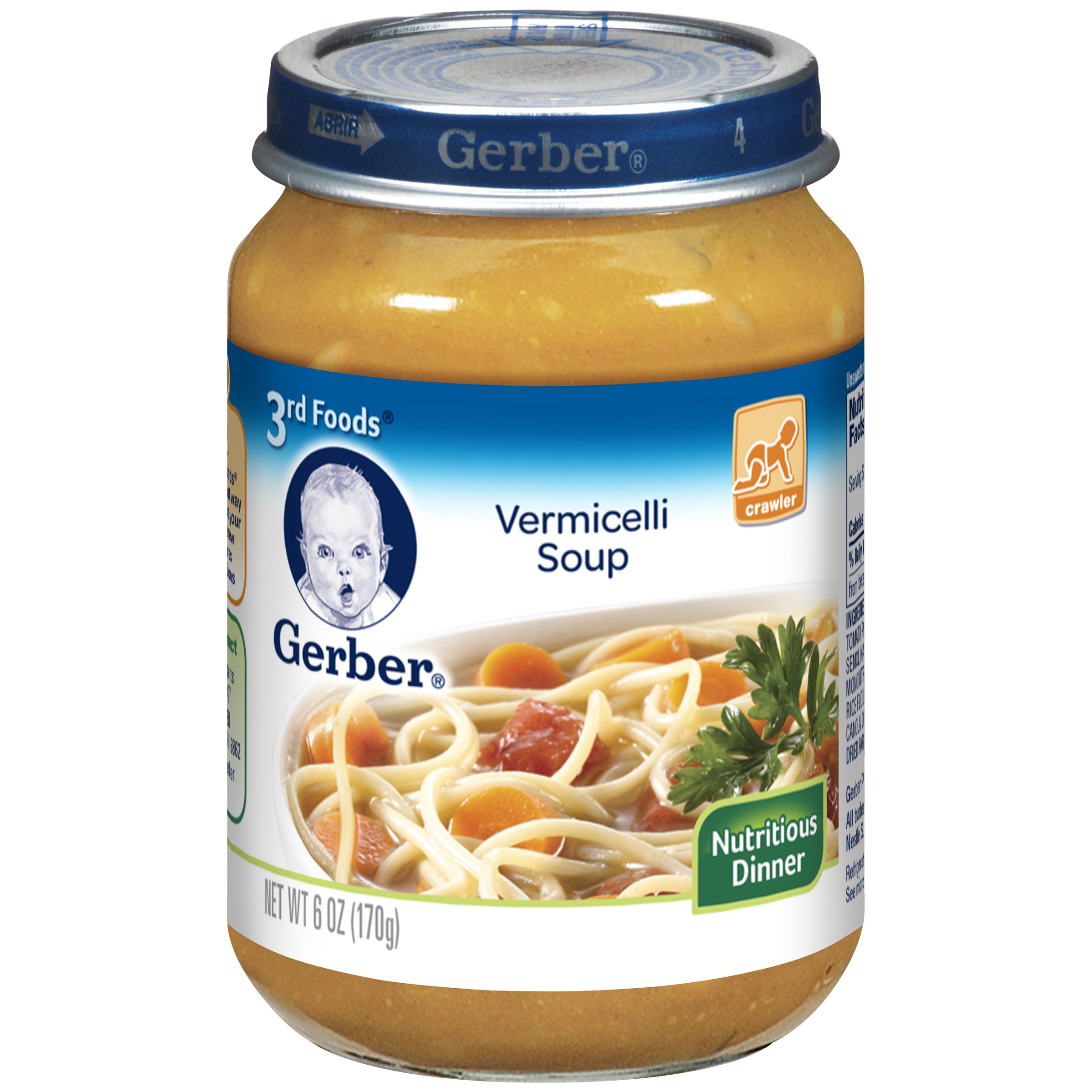 Gerber Rd Foods Vermicelli Soup Shop Baby Food At H E B