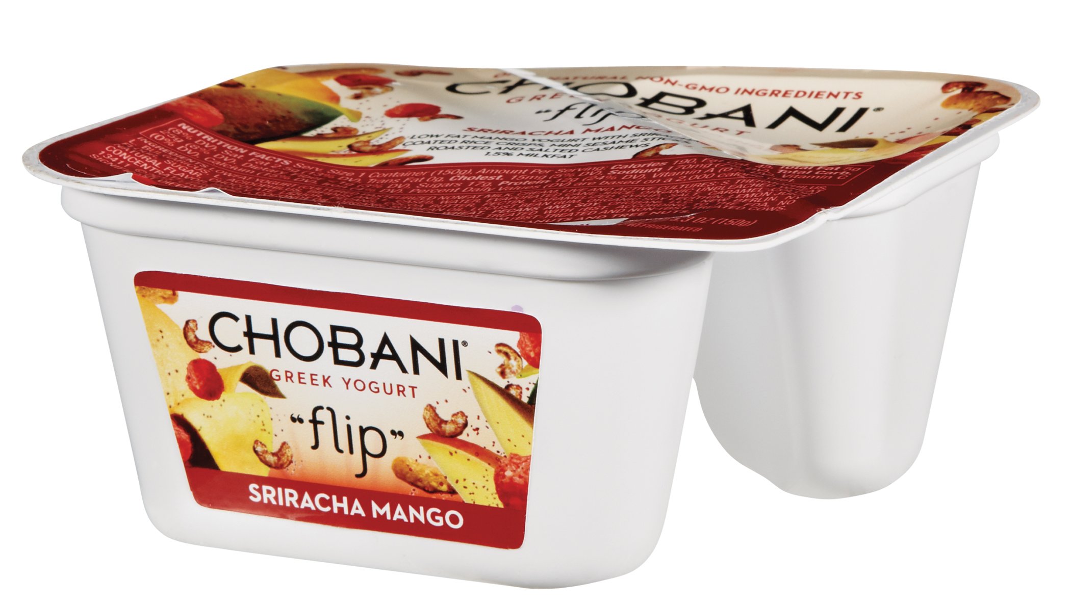 Chobani Flip Greek Yogurt Sriracha Mango Shop Yogurt At H E B