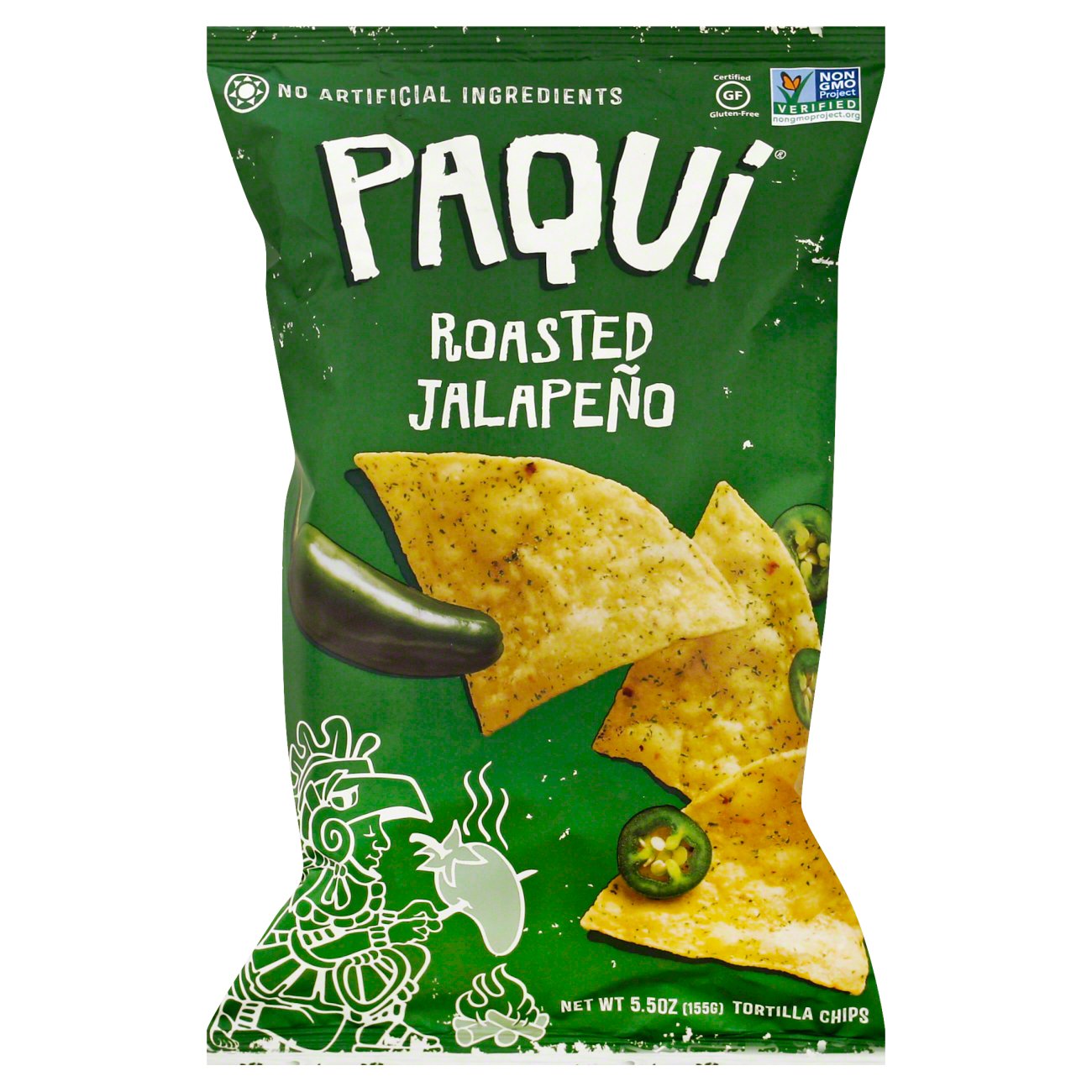 Paqui Tortilla Chips Roasted Jalapeno Shop Chips At H E B