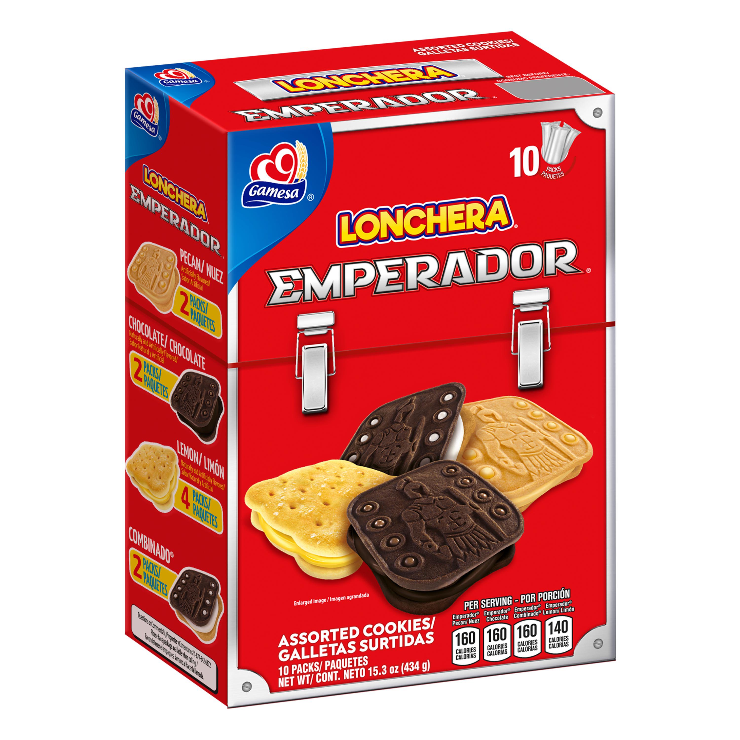 Gamesa Lonchera Emperador Assorted Cookies Shop Cookies At H E B