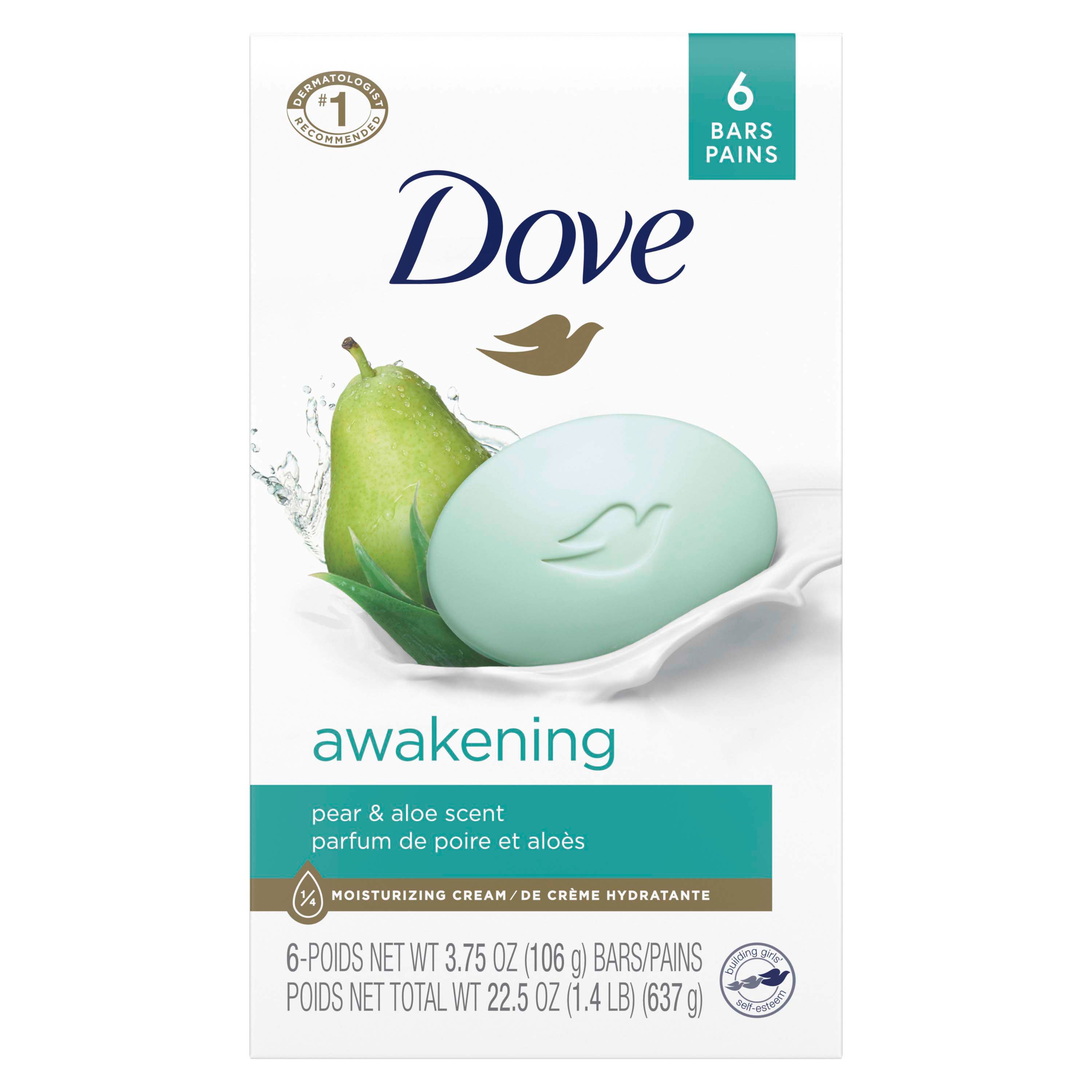 Dove Go Fresh Pear And Aloe Vera Beauty Bar Pk Shop Cleansers