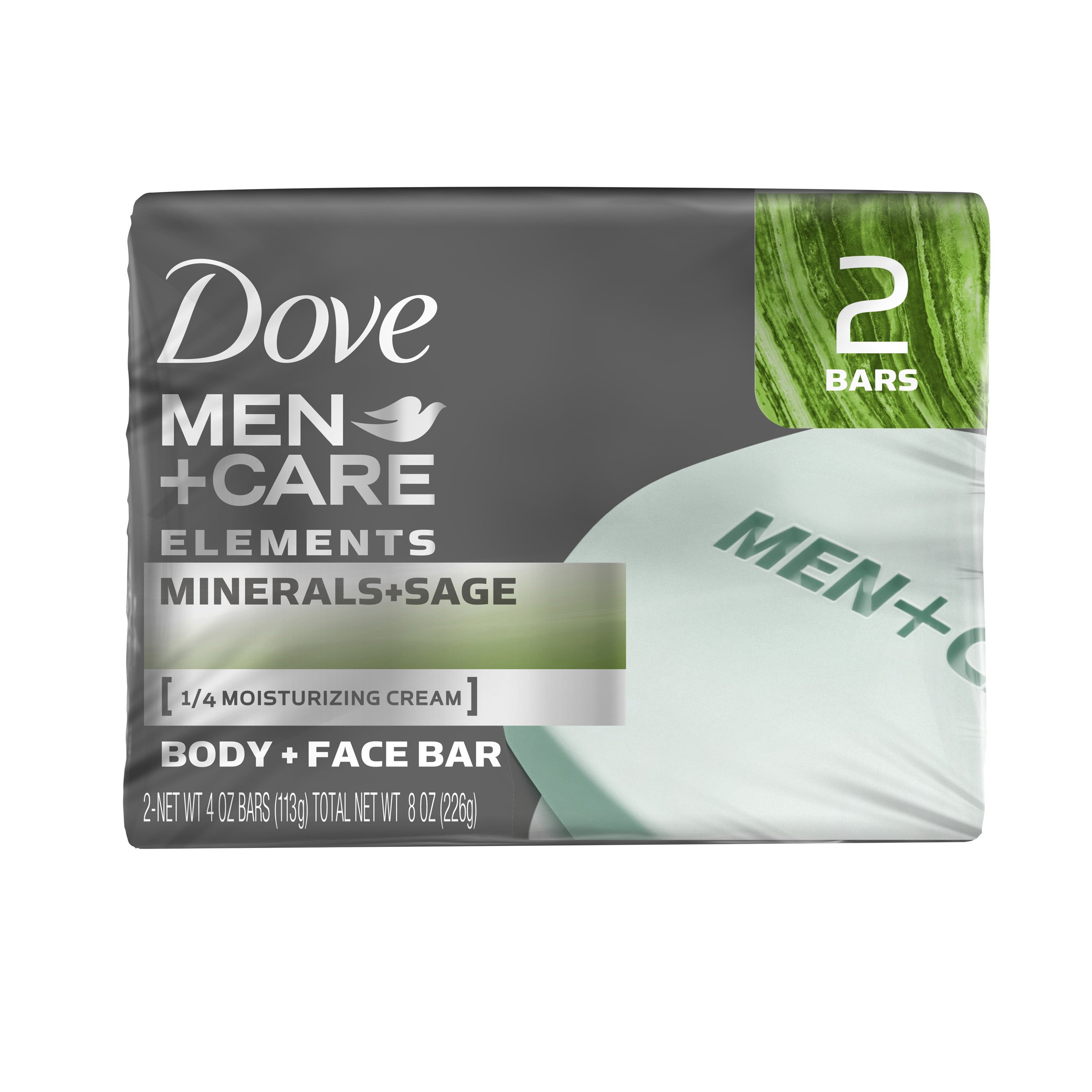 Dove Men Care Minerals Sage Body And Face Bar Pk Shop Hand Bar