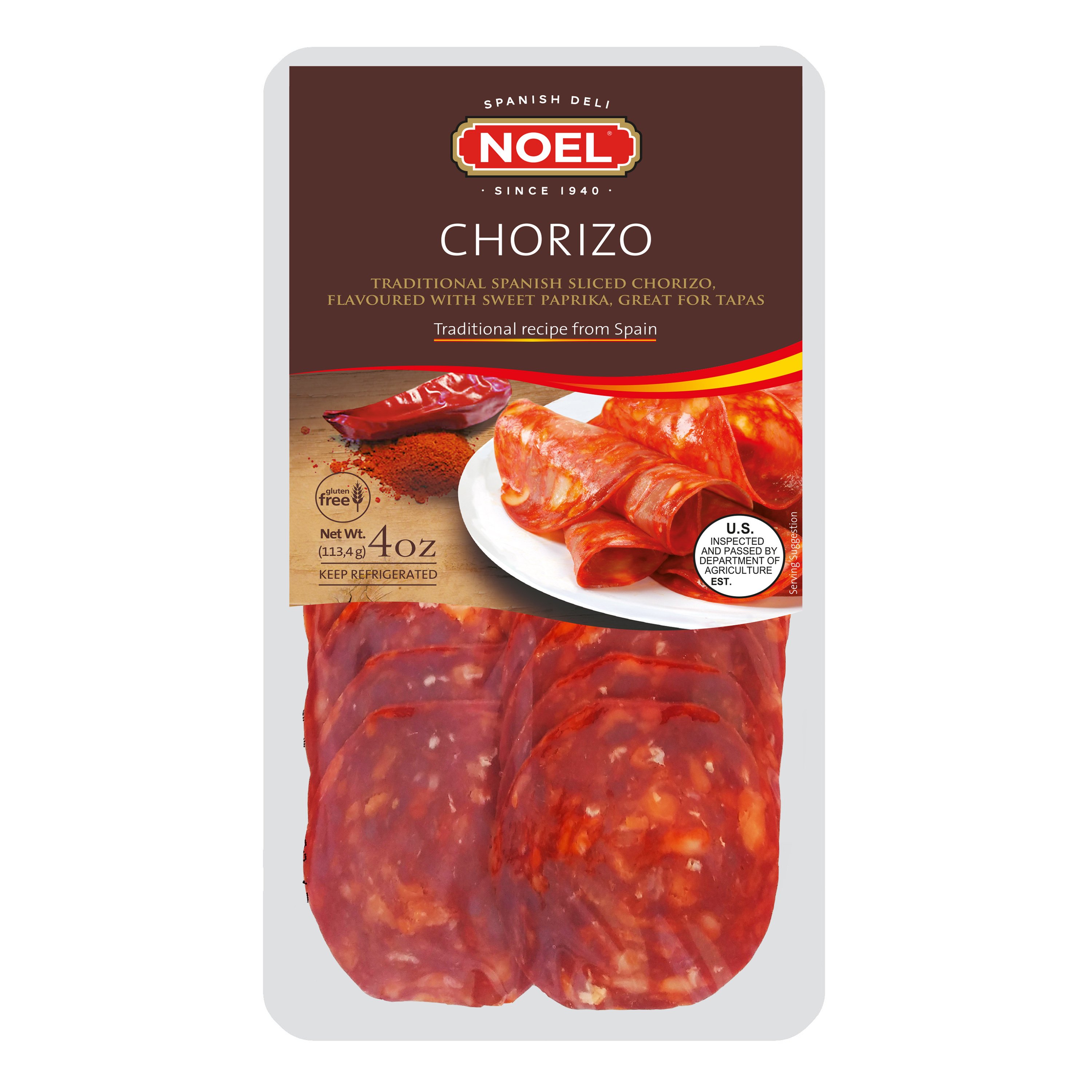 Noel Sliced Chorizo Shop Meat At H E B