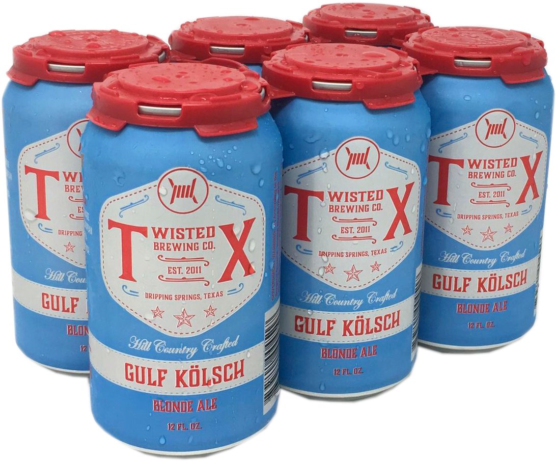 Twisted X Brewing Company Gulf Kolsch Blonde Ale Beer Pk Cans Shop