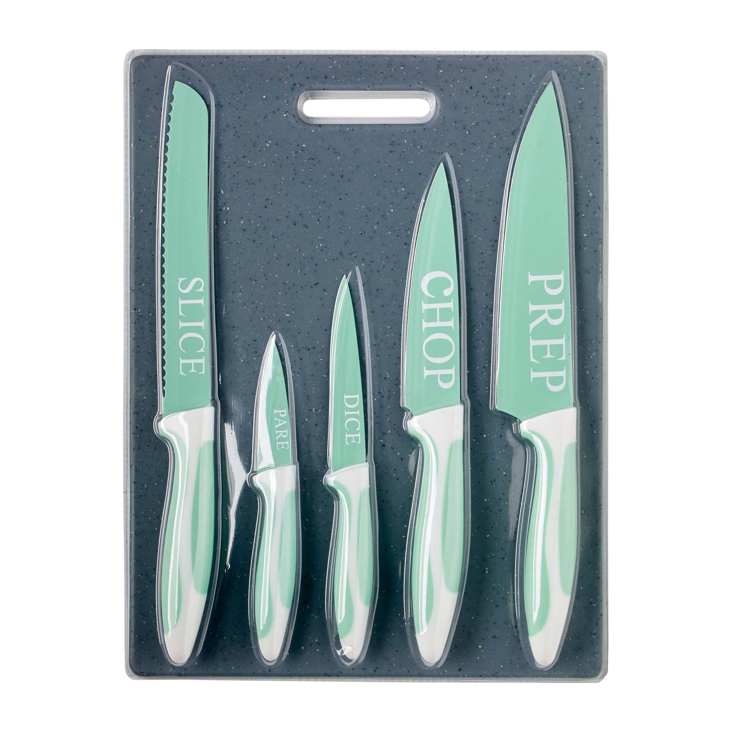 Chefstyle Mint Cutlery Board Set Shop Knife Sets At H E B