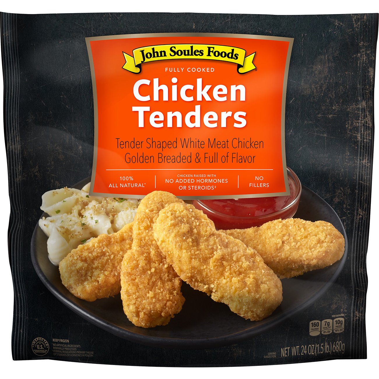 John Soules Fully Cooked Chicken Tenders Shop Chicken At H E B