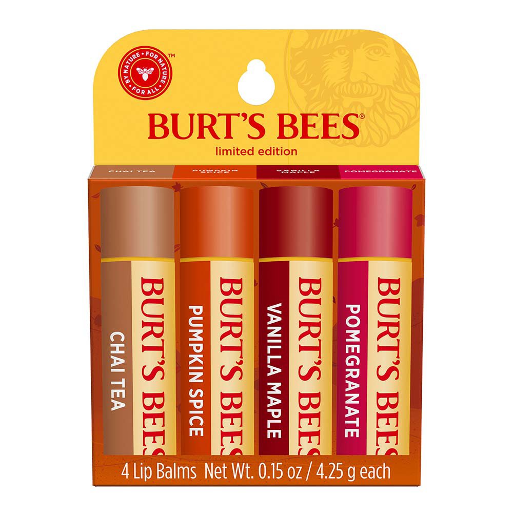 Burt S Bees Limited Edition Lip Balm Fall Selection Shop Lip Balm