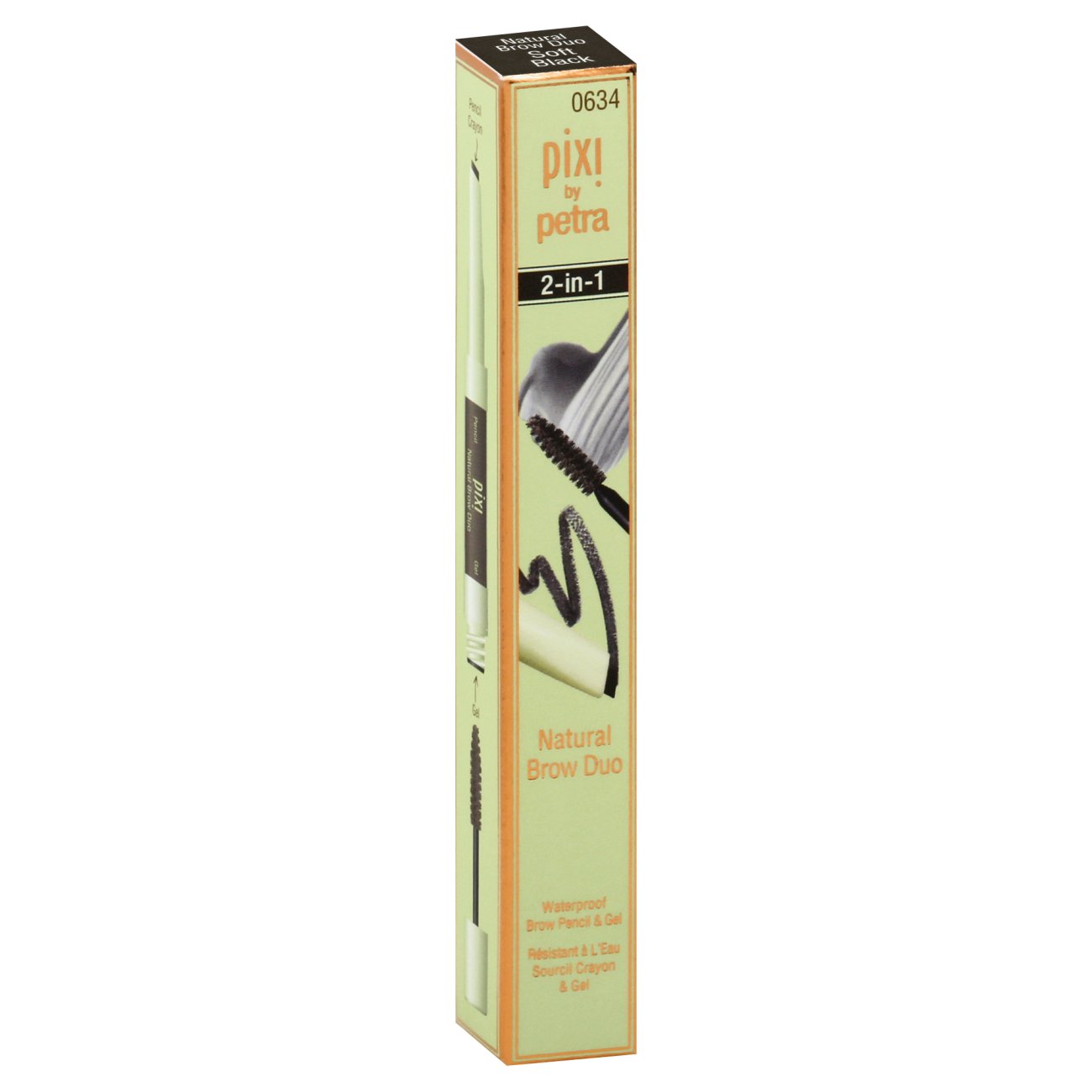 Pixi Natural Brow Duo Soft Black Shop Brow Pencils Powder At H E B