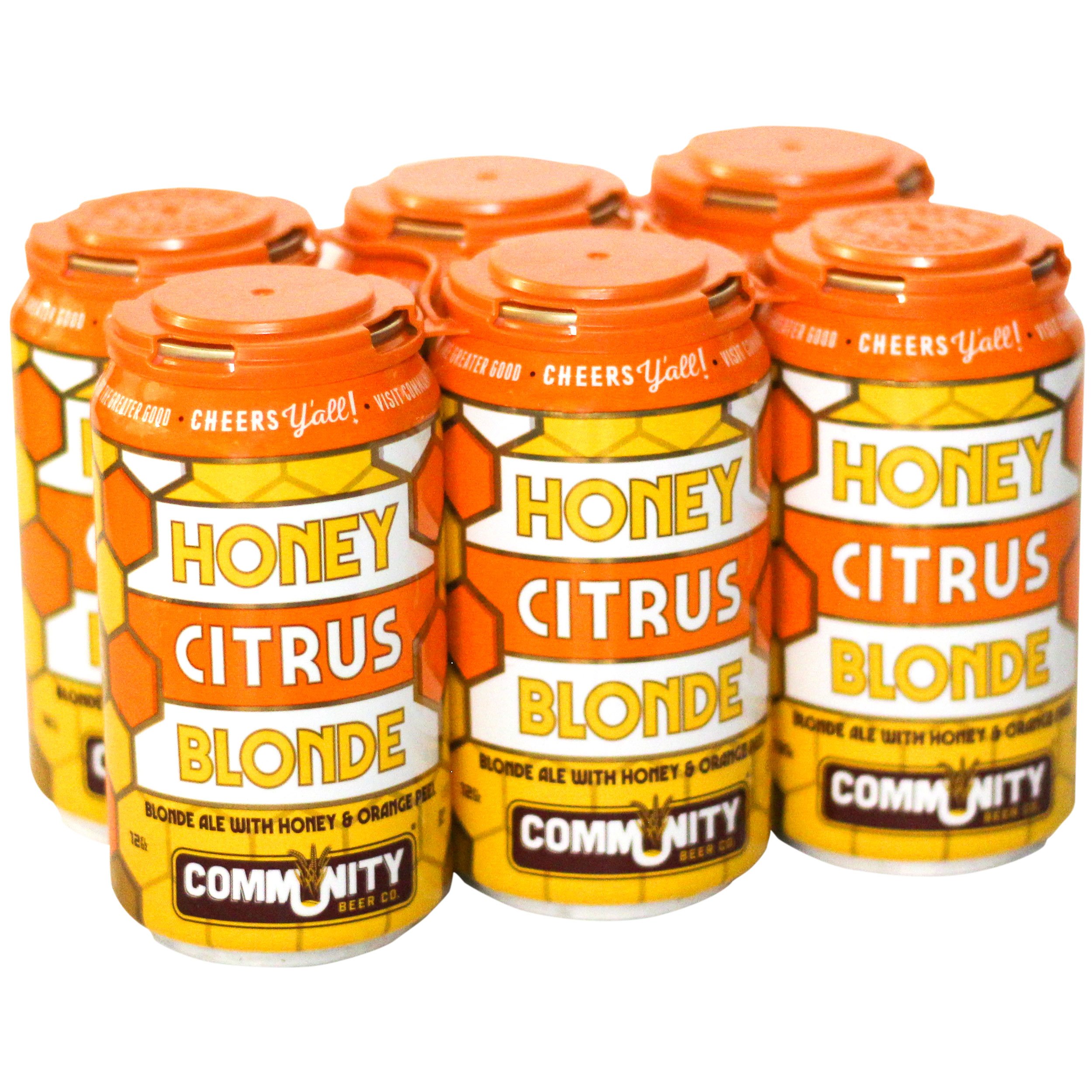 Community Beer Honey Citrus Blonde Ale Cans Shop At H E B