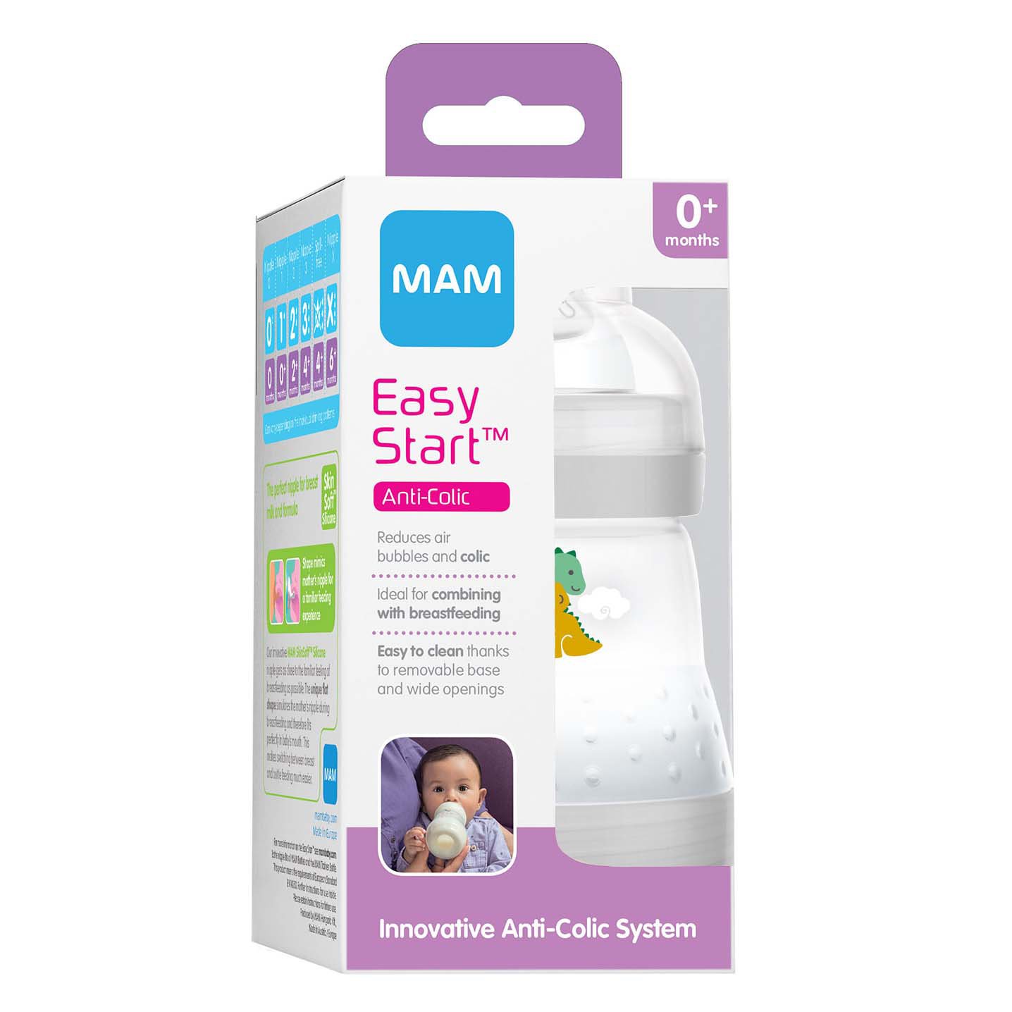 Mam Easy Start Anti Colic Bottle M Shop Bottles At H E B