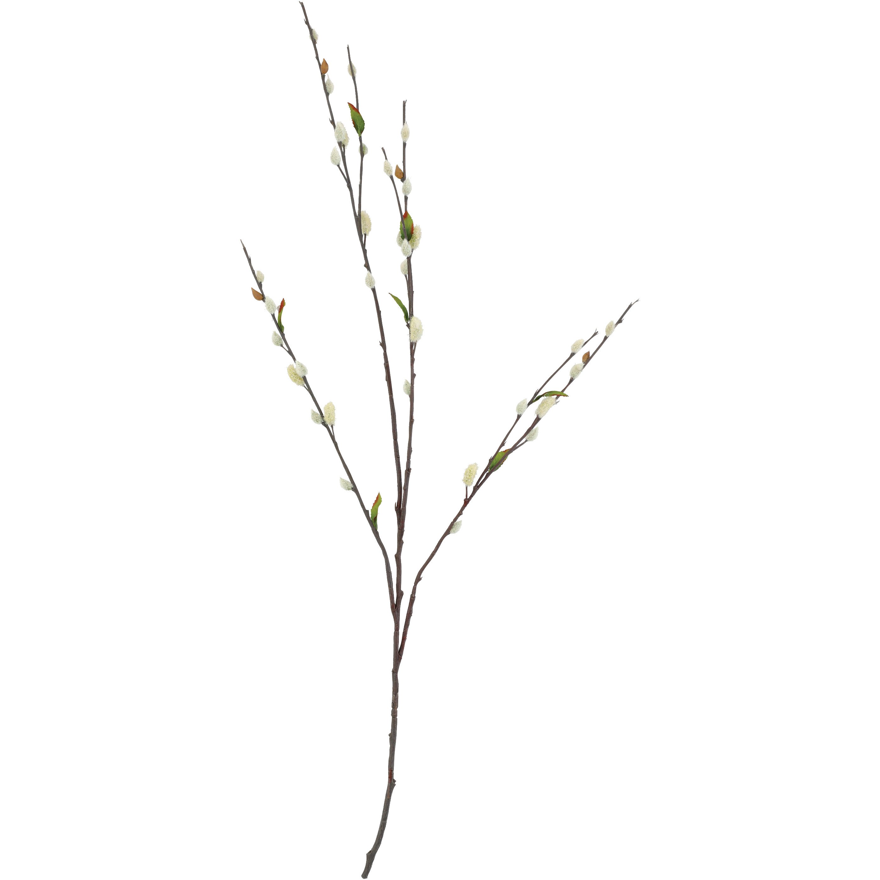 Haven Key Faux Botanical Pussy Willow Spray Shop Seasonal Decor At