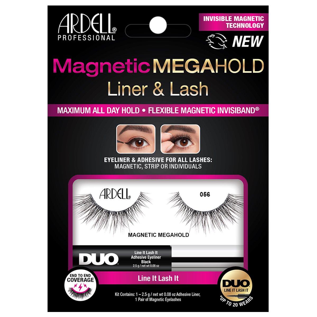 Ardell Magnetic Megahold Liner Lash Shop False Eyelashes At H E B