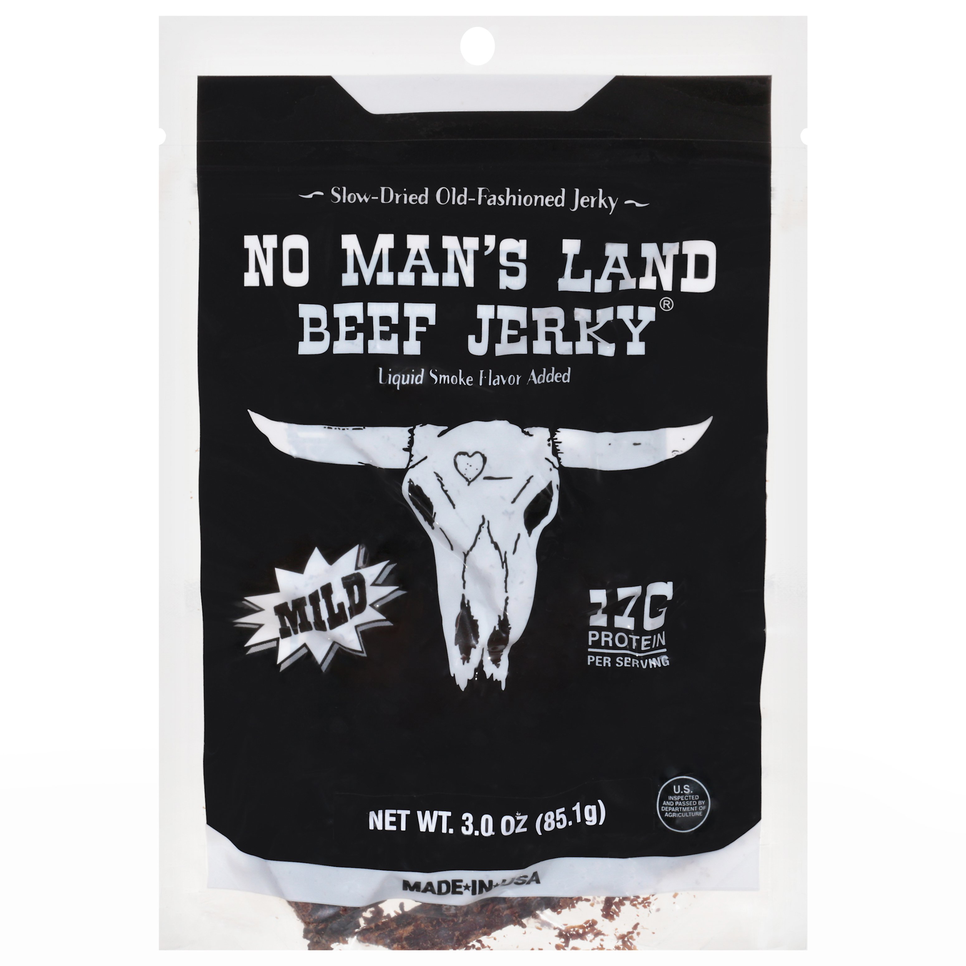 No Man S Land Mild Land Beef Jerky Shop Jerky At H E B