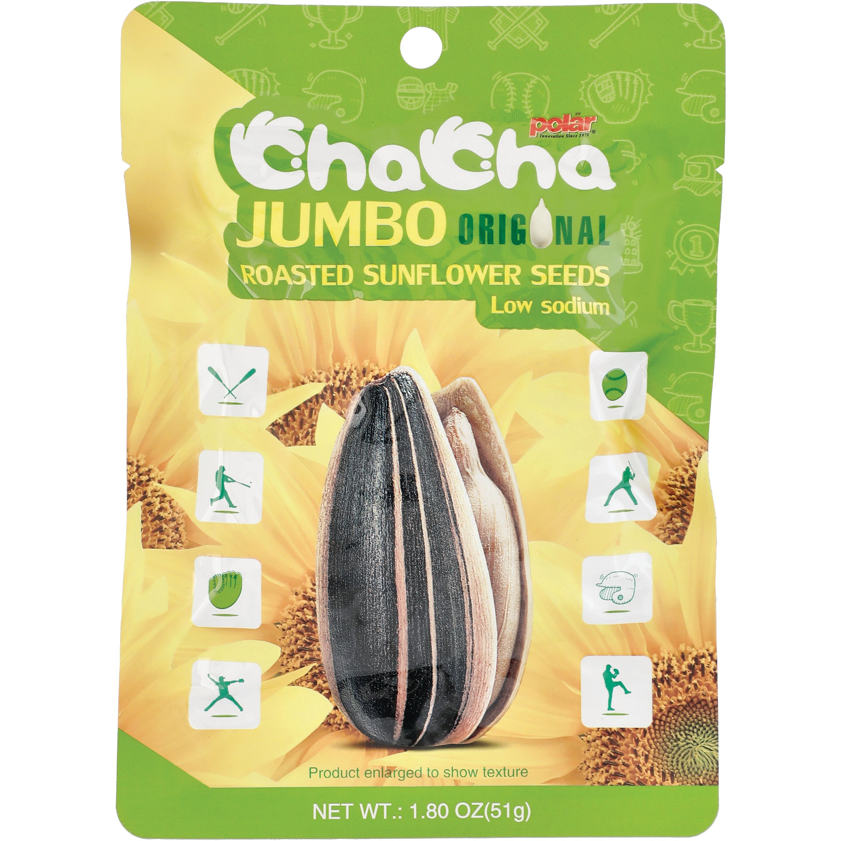 Chacha Original Jumbo Roasted Sunflower Seeds Shop Chips At H E B