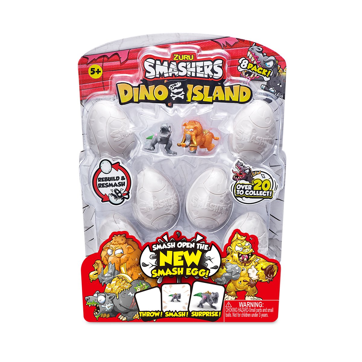 Zuru Smashers Dino Island Surprise Capsules Shop Action Figures