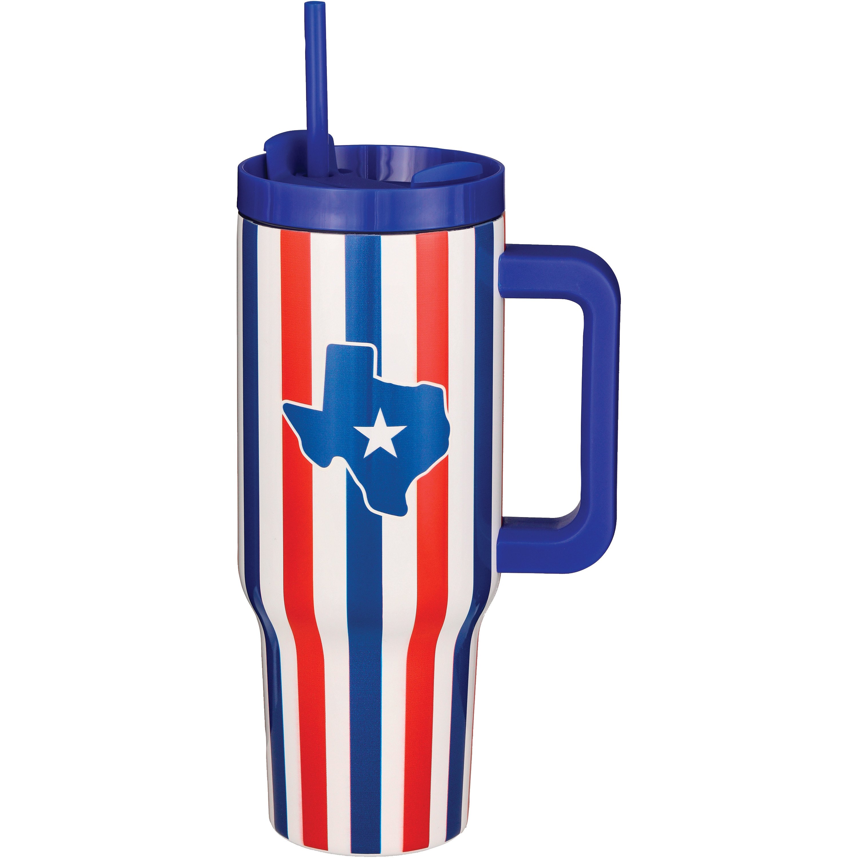 Destination Holiday Stainless Steel Tumbler Texas Stripes Shop