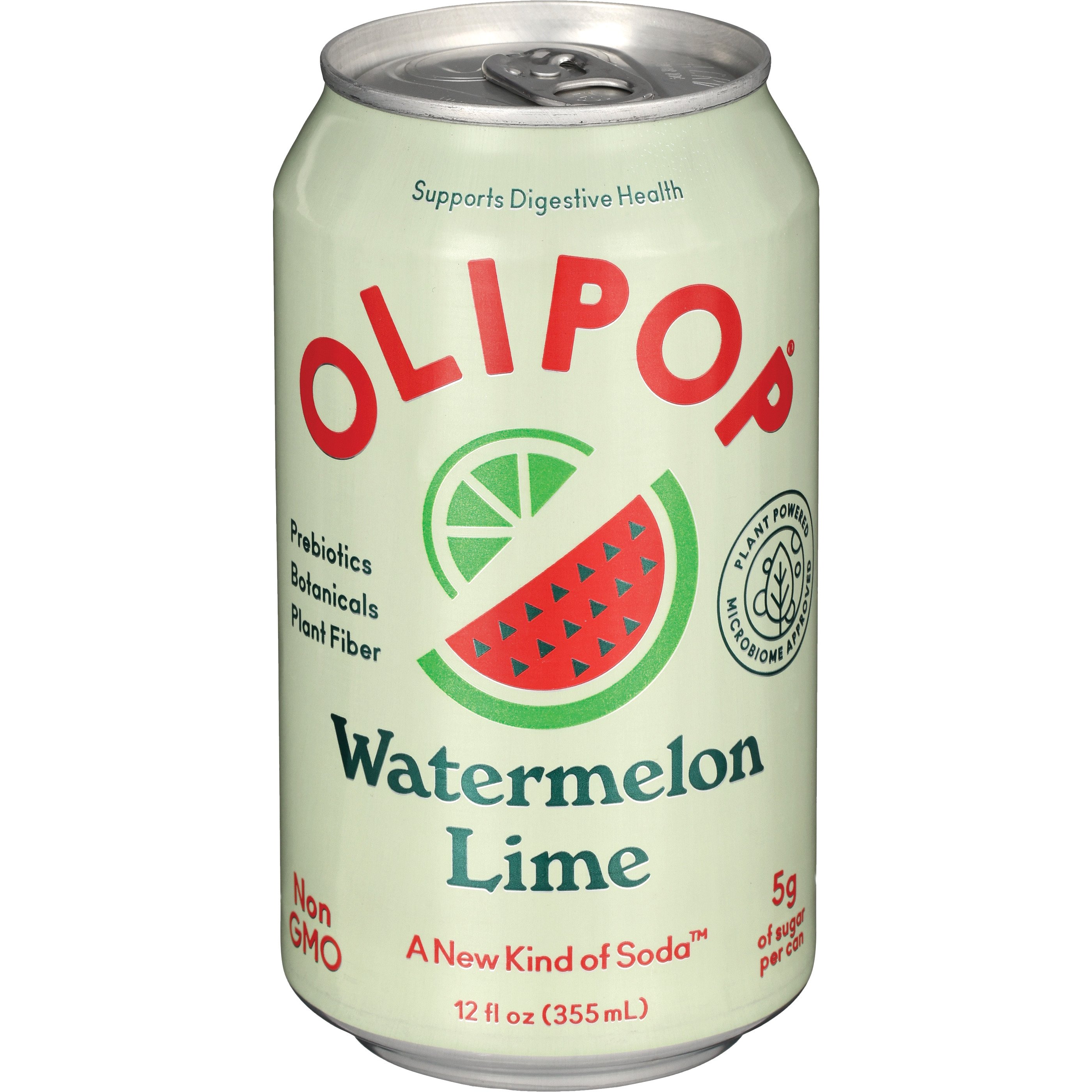 Olipop Watermelon Lime Soda Shop Soda At H E B