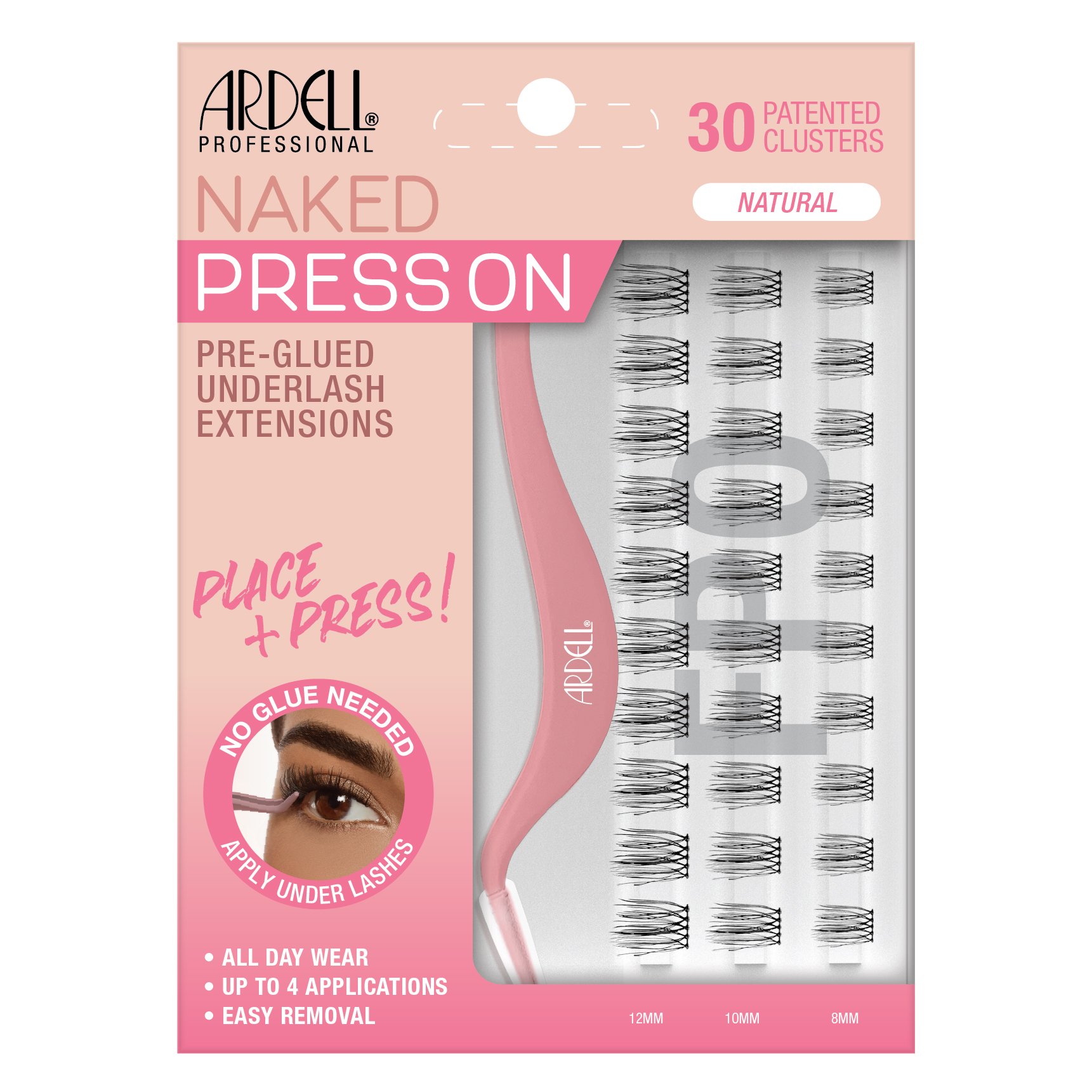 Ardell Naked Press On Extensions Natural Shop False Eyelashes At H E B