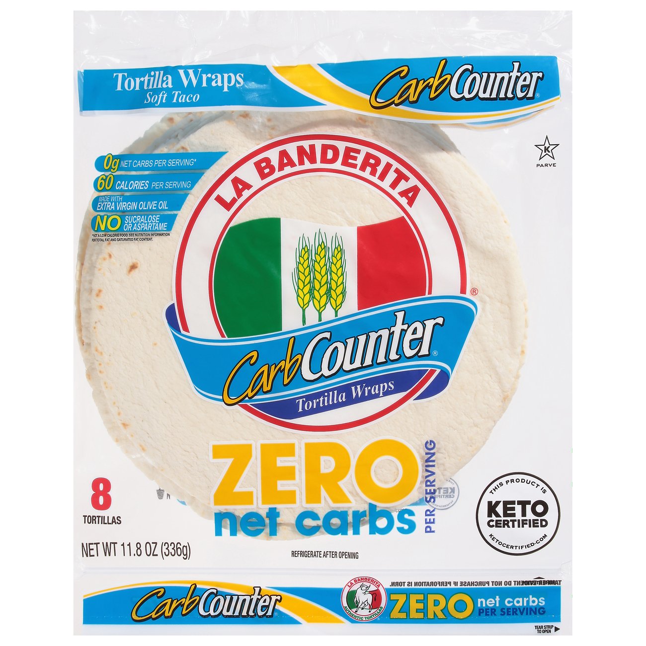 La Banderita Carb Counter Keto Flour Tortillas Shop Tortillas At H E B