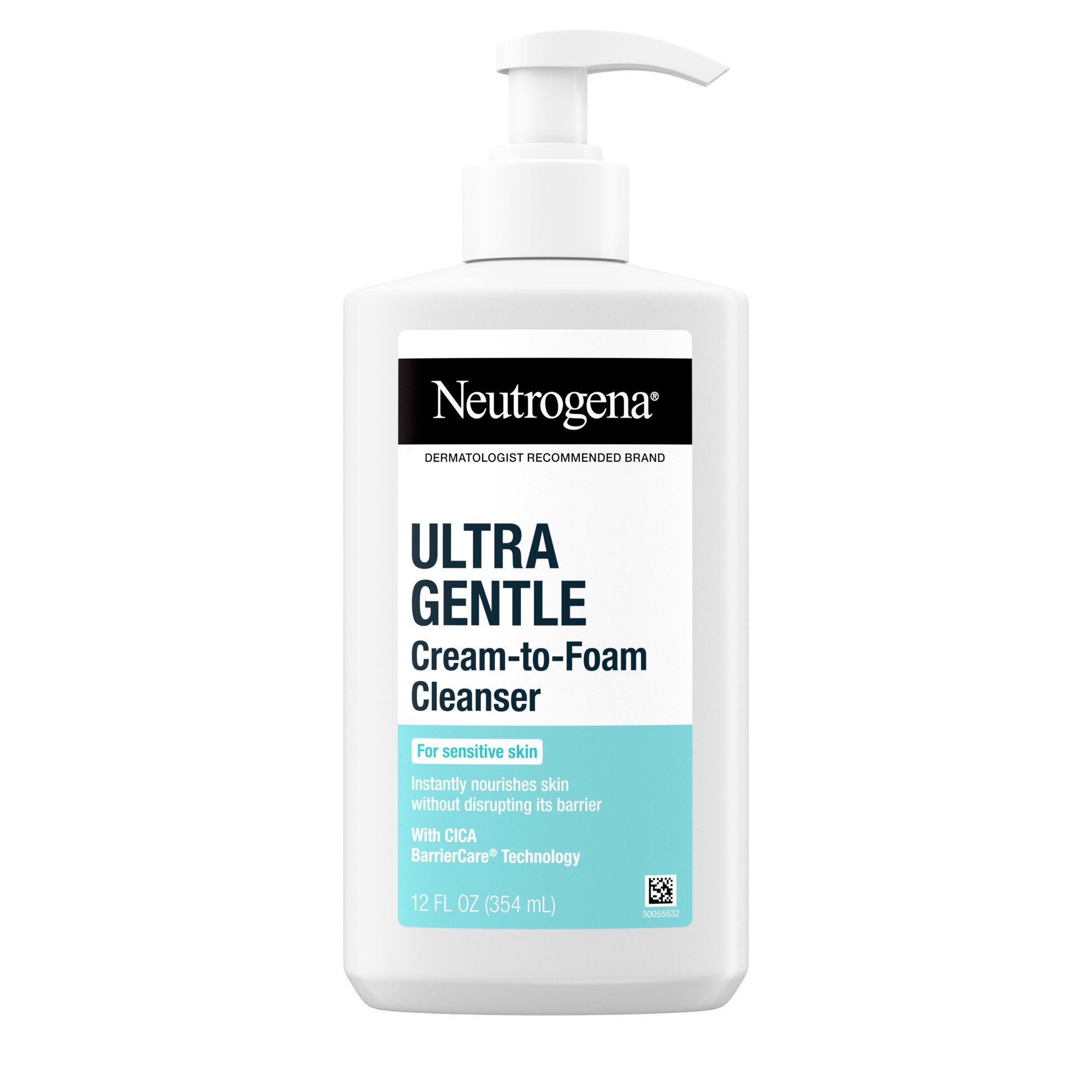 Neutrogena Ultra Gentle Cream To Foam Daily Facial Cleanser Shop