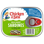 Chicken Of The Sea Extra Virgin Olive Oil Sardines Shop Seafood At H E B