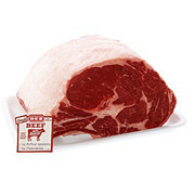 H E B Beef Bone In Ribeye Roast Small End 4 Rib USDA Select Shop