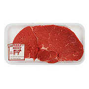 H E B Beef Top Boneless Center Cut Sirloin Steak Thick Usda Select