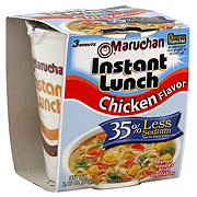 Maruchan Instant Lunch Reduced Sodium Chicken Flavor Shop Soups Chili At H E B