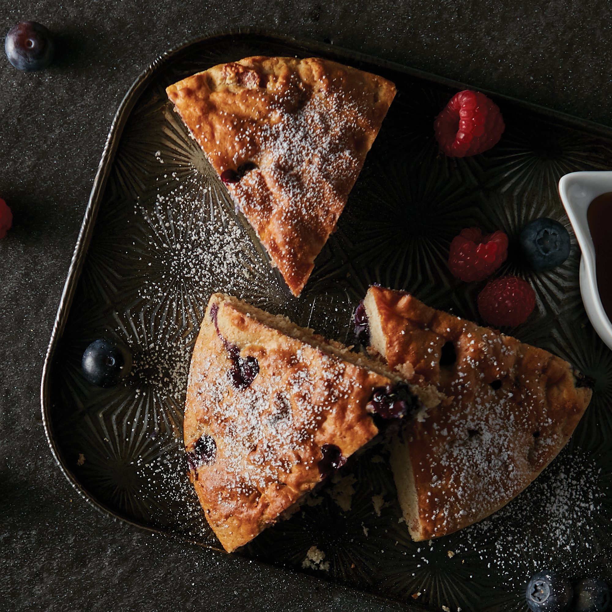 Air Fried Blueberry Pancake Bake Recipe from HEB