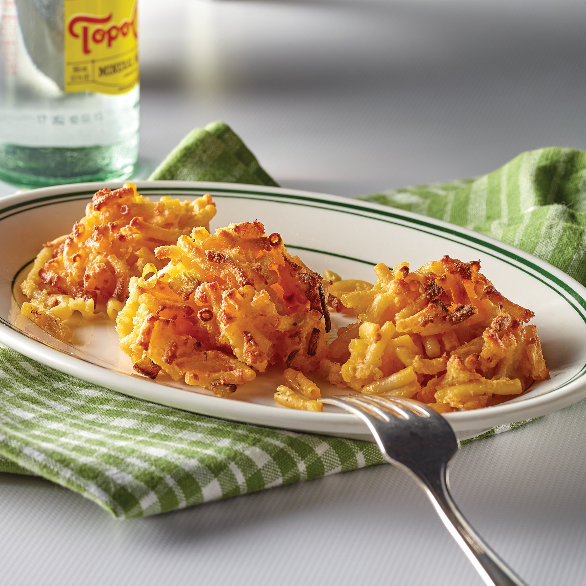 Air Fried Mac and Cheese Fritters Recipe from HEB