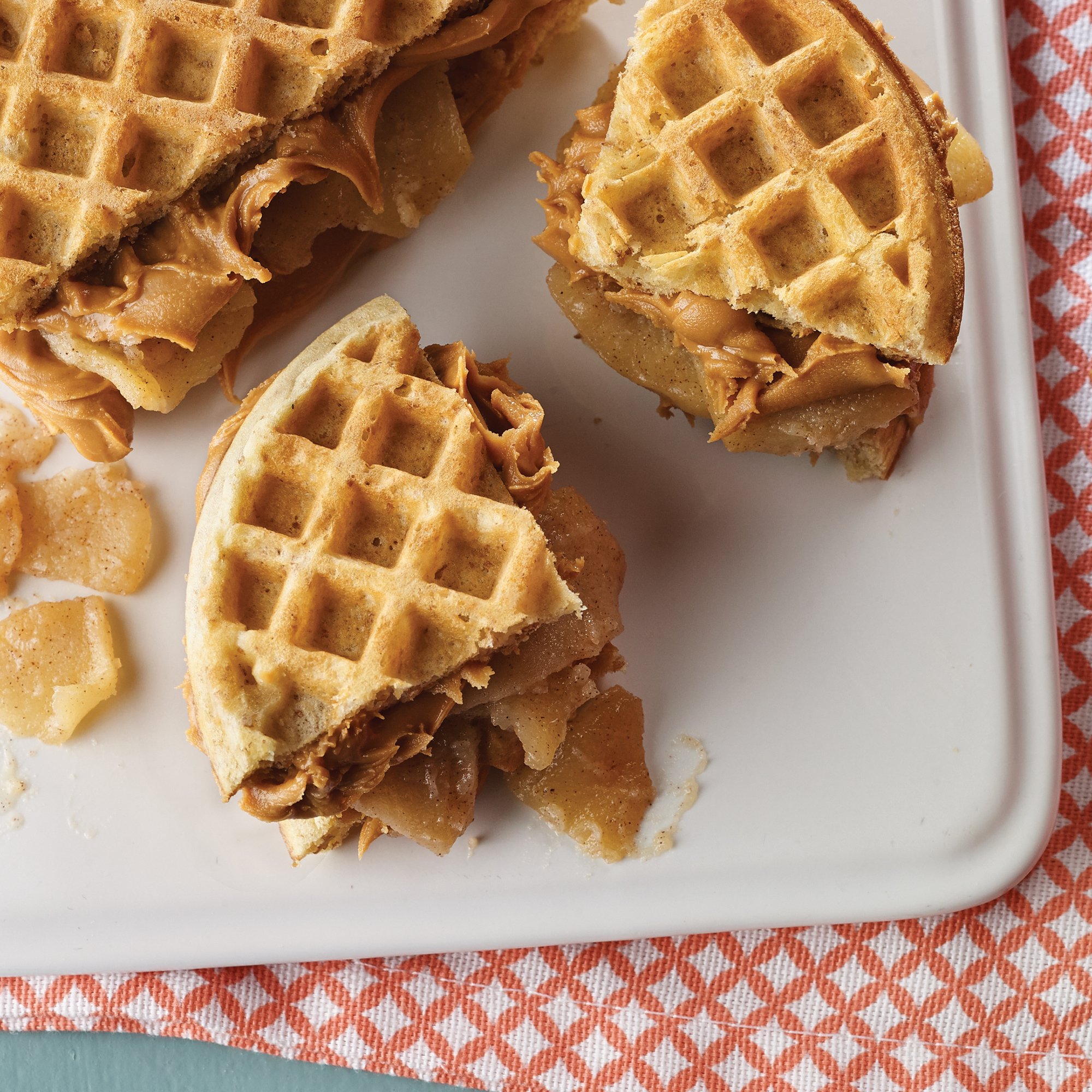 Apple Peanut Butter Panini Recipe from HEB