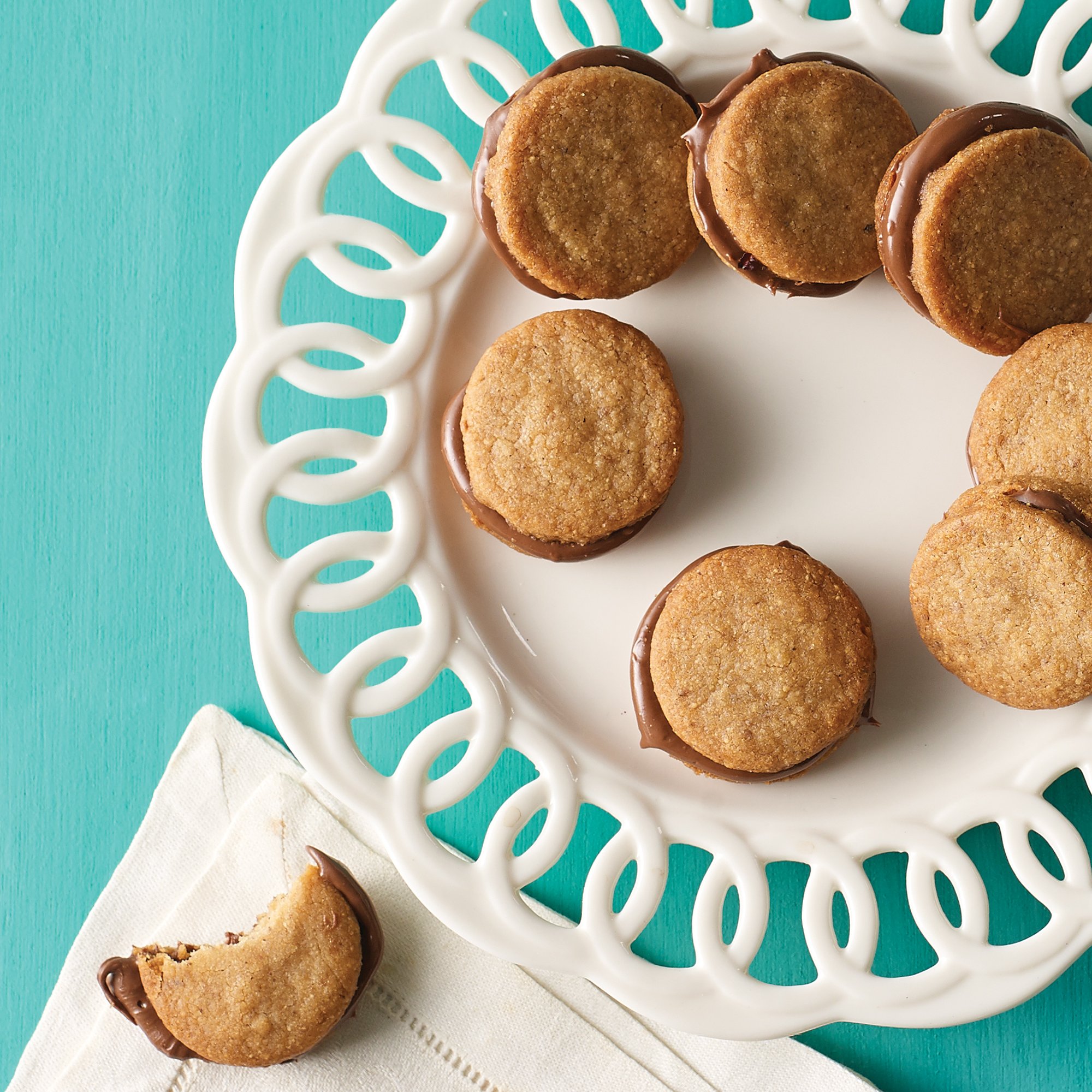 Baci Di Dama (Hazelnut Shortbread Cookie) Recipe from HEB