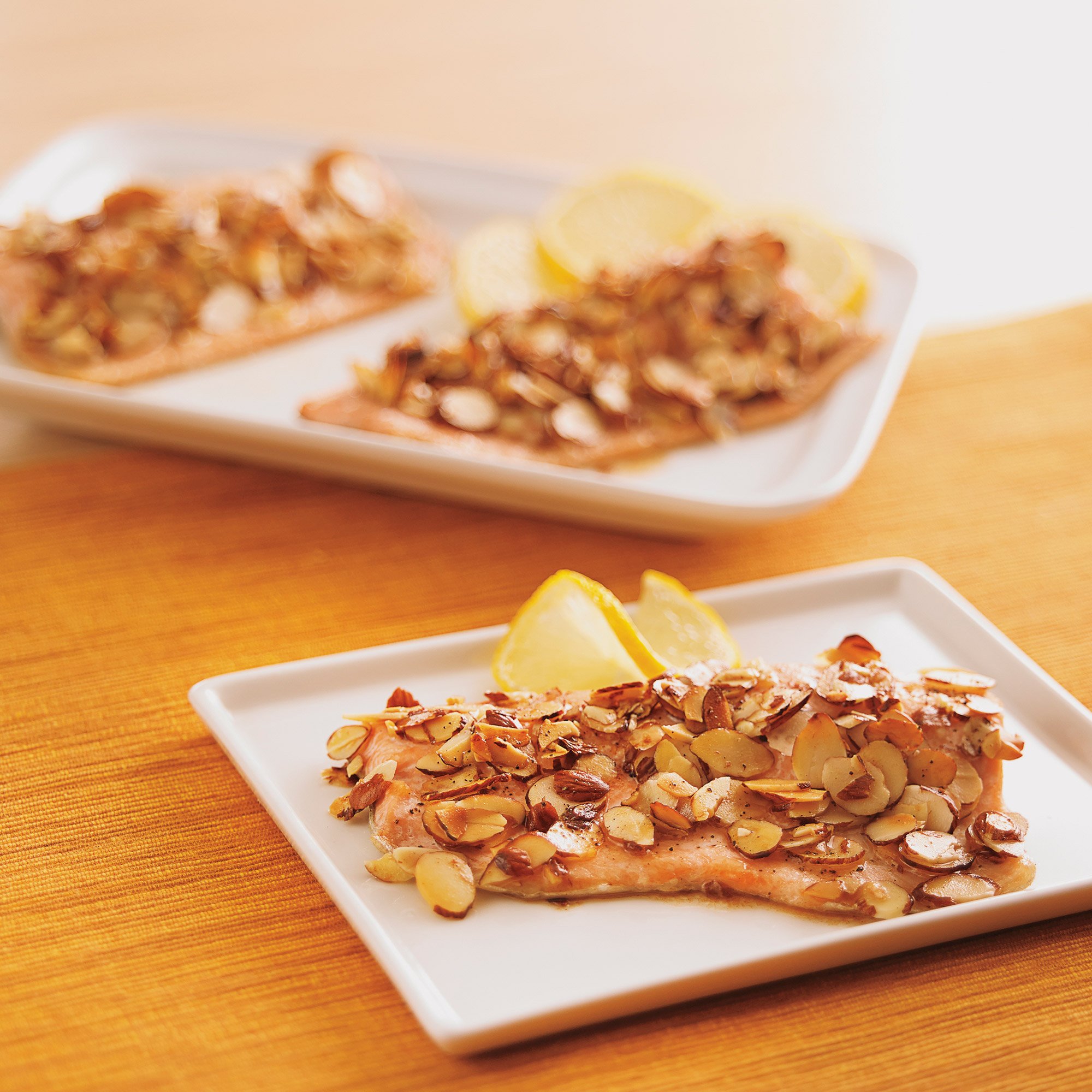 Baked Trout with Buttered Almonds Recipe from HEB