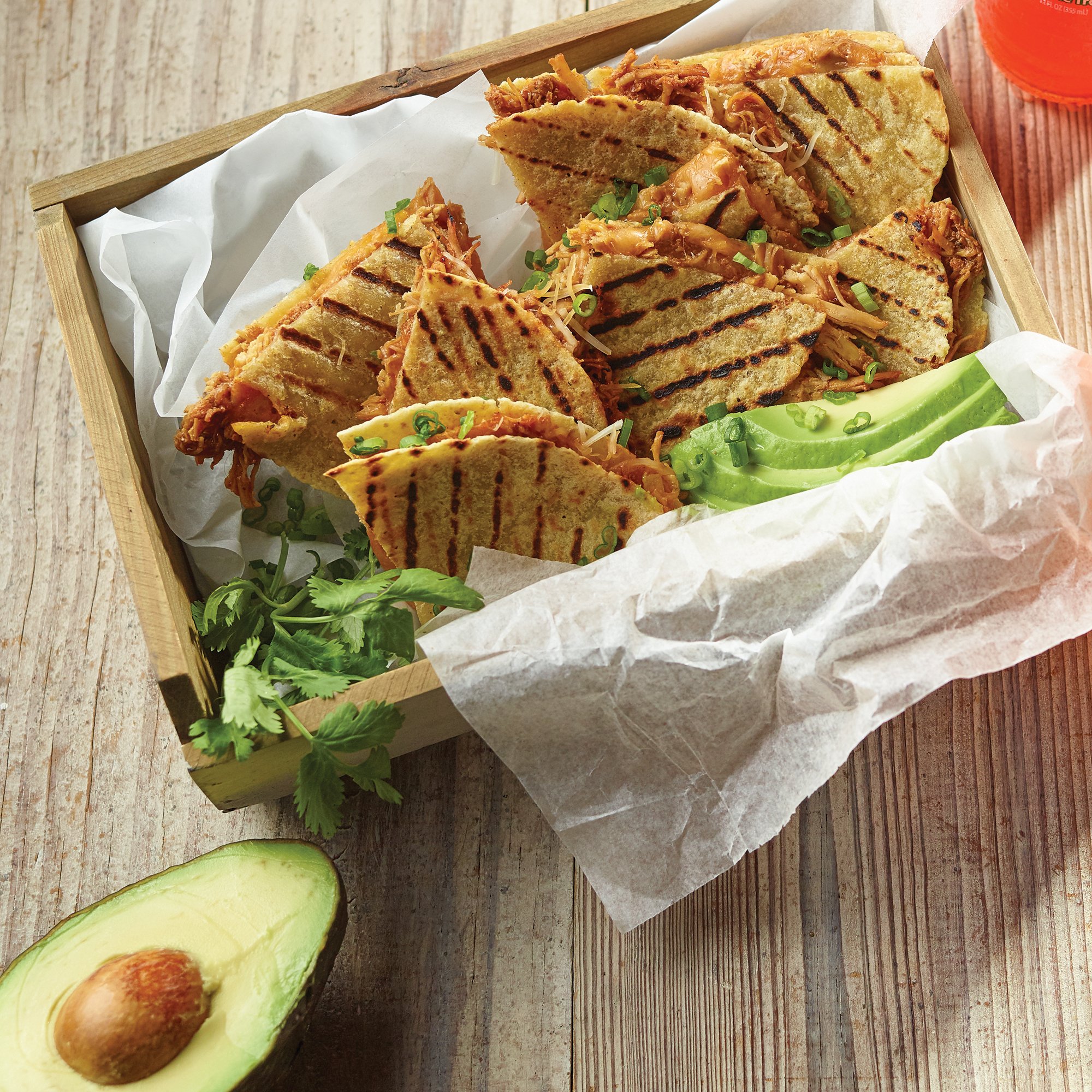 BBQ Chicken Quesadillas Recipe from HEB