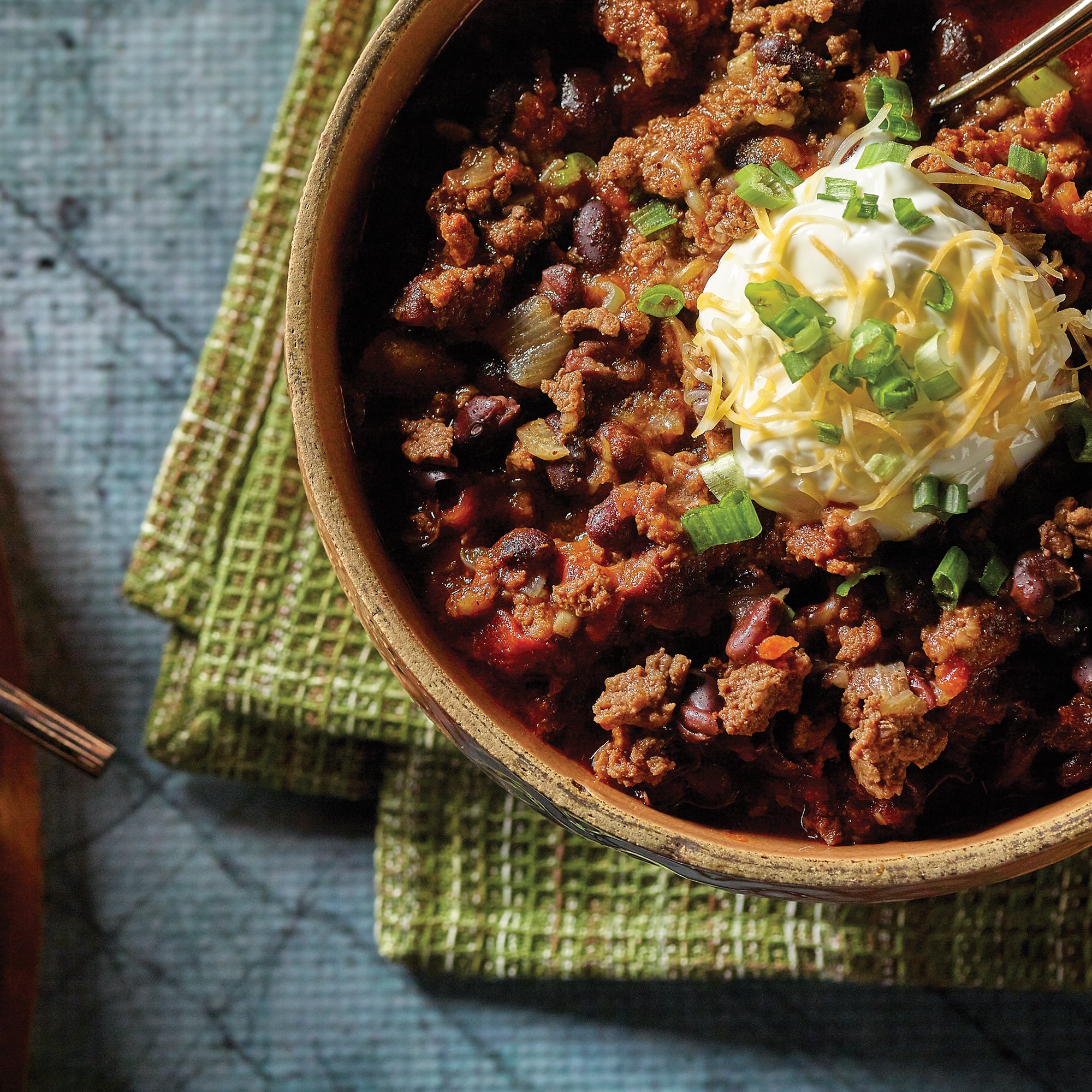 Beef Chili with Black Beans Recipe from HEB